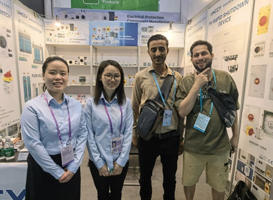 ONCCY Electrical Shines at the 137th Canton Fair, Drawing Global Attention with PV Protection Components