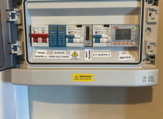 AC Electric Box with RCBO,AC MCB,SPD in Europe